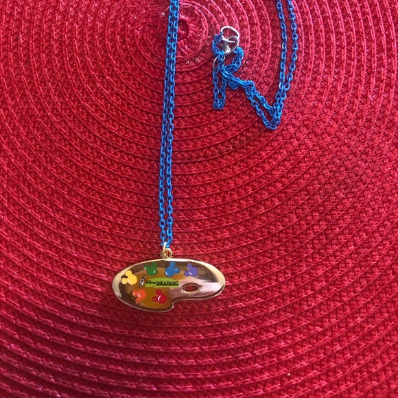 Ink & Paint pallet necklace - Picture 1 of 1